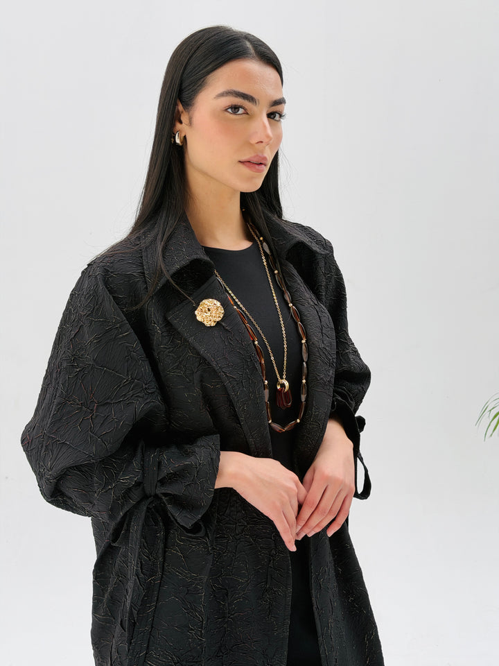 Yalina Long shirt - black