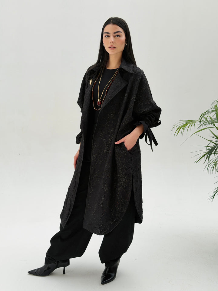 Yalina Long shirt - black