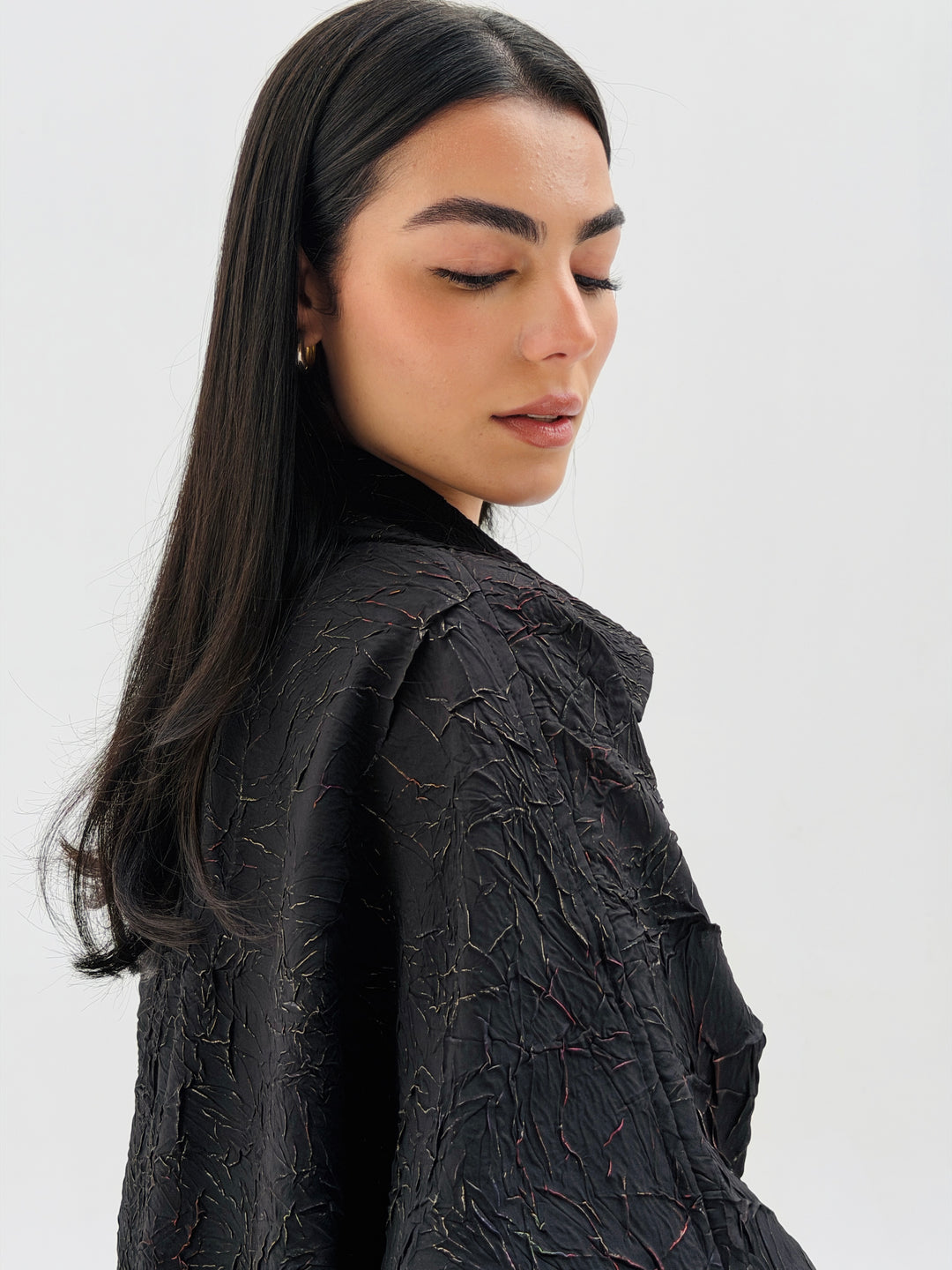 Yalina Long shirt - black