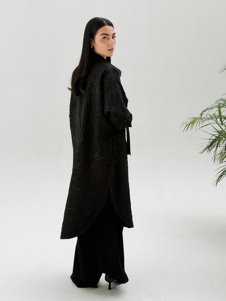 Yalina Long shirt - black