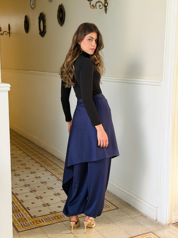 Pants with extension - Blue