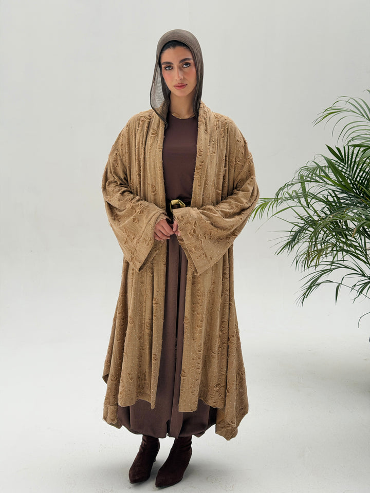 Dimond kimono- beige