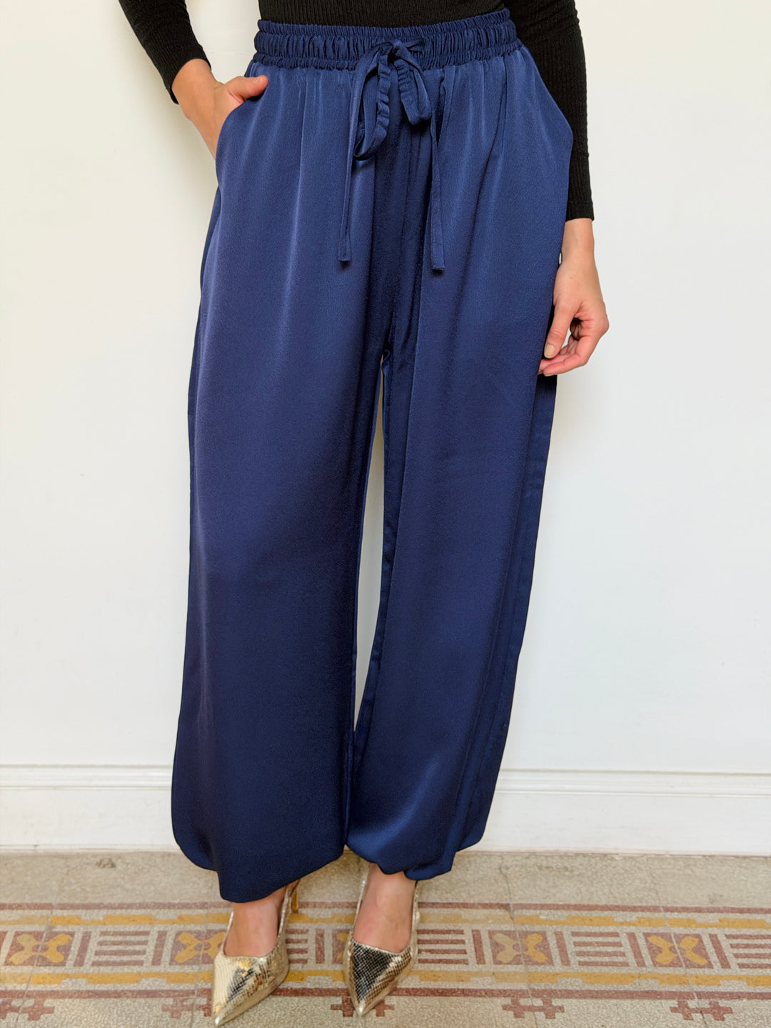 Balloon Pants - Blue