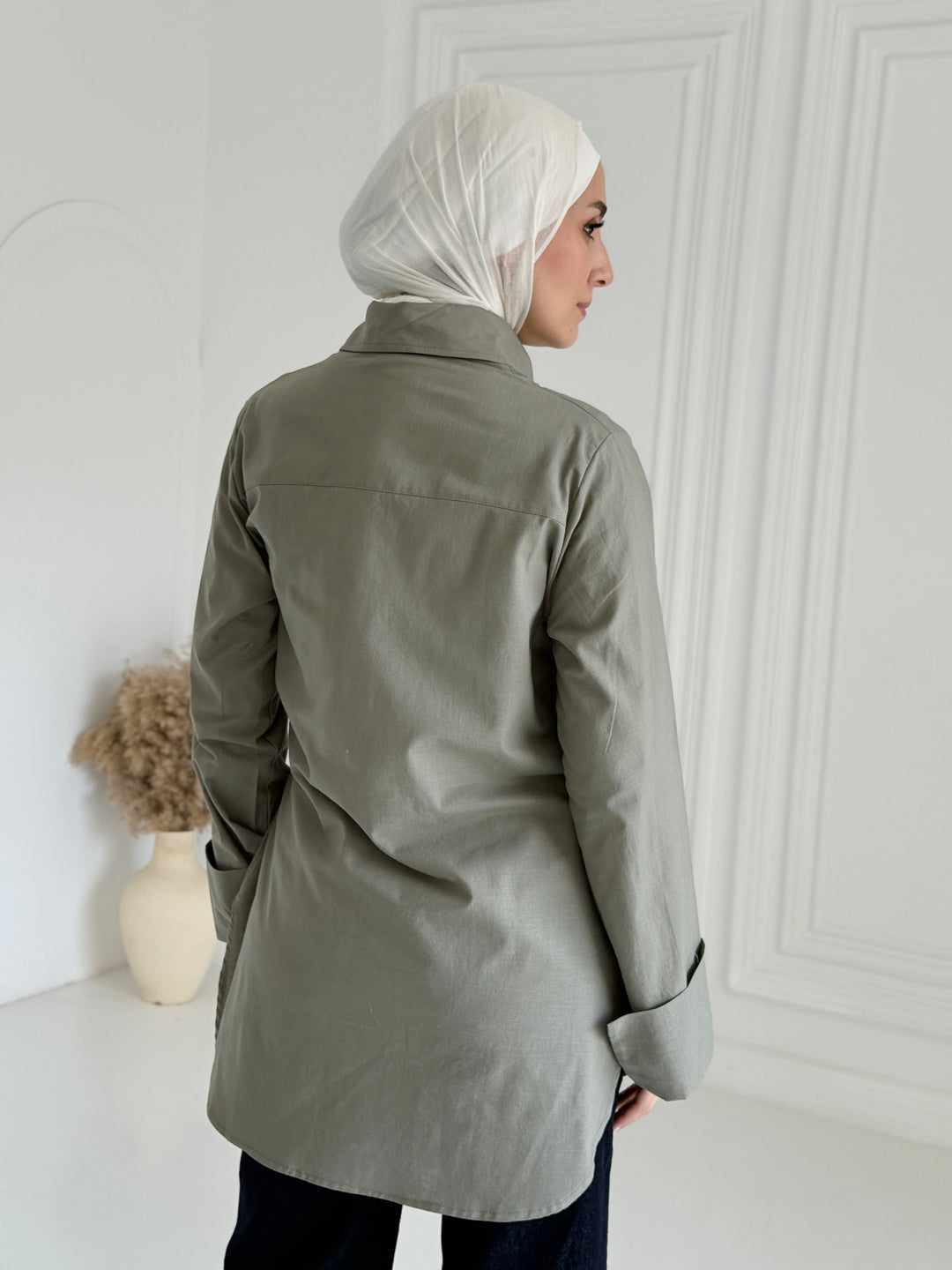 Sea shell Linen shirt- mint