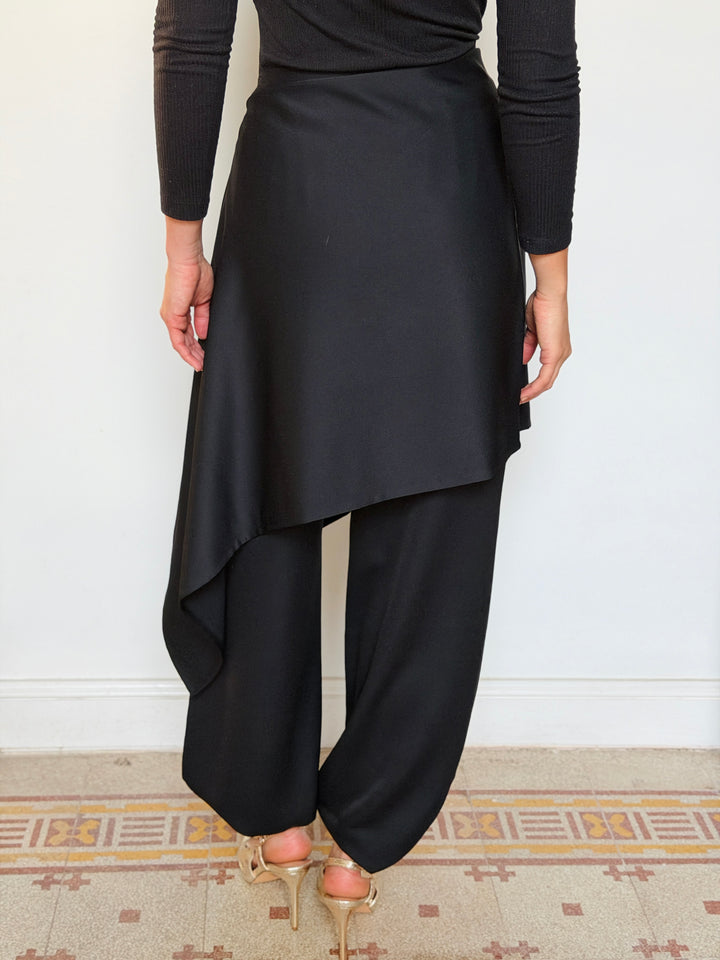 Pants with extension - Black