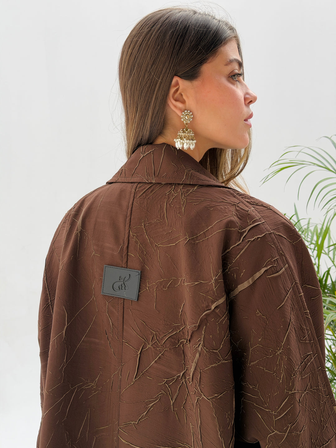 Yalina Long shirt - Brown