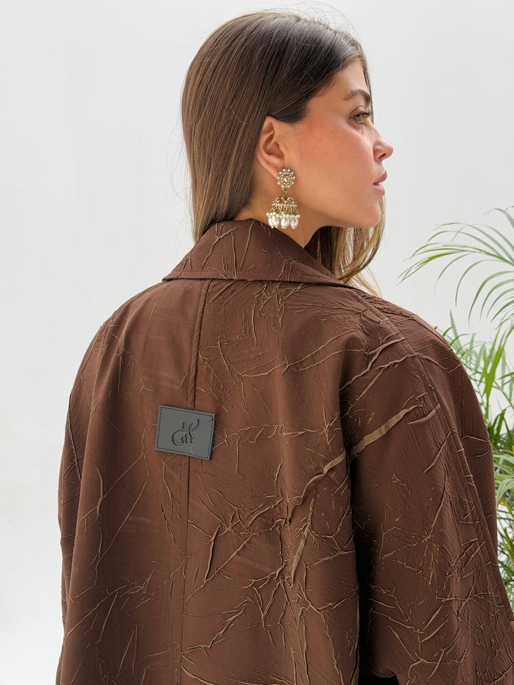 Yalina Long shirt - Brown