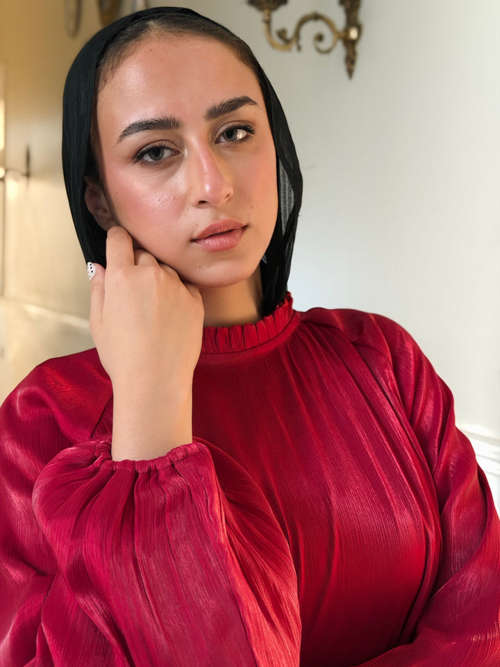 Ivory top - Red