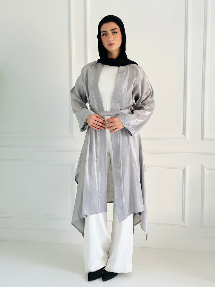 Shimmer kimono - gray