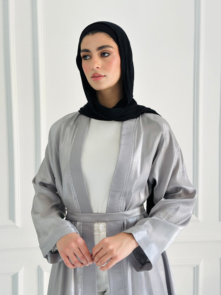 Shimmer kimono - gray
