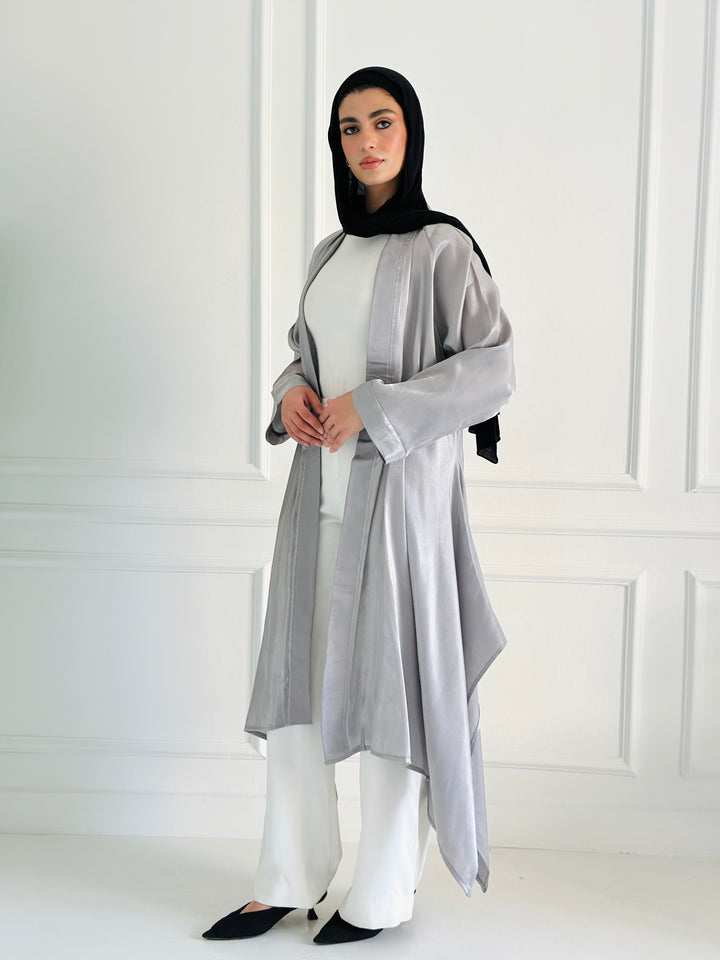 Shimmer kimono - gray