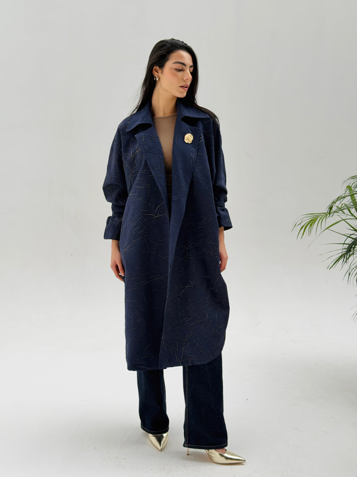 Yalina Long shirt - Dark blue