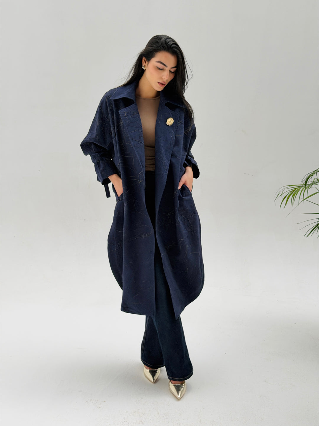 Yalina Long shirt - Dark blue