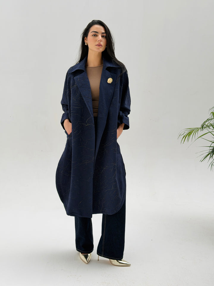 Yalina Long shirt - Dark blue