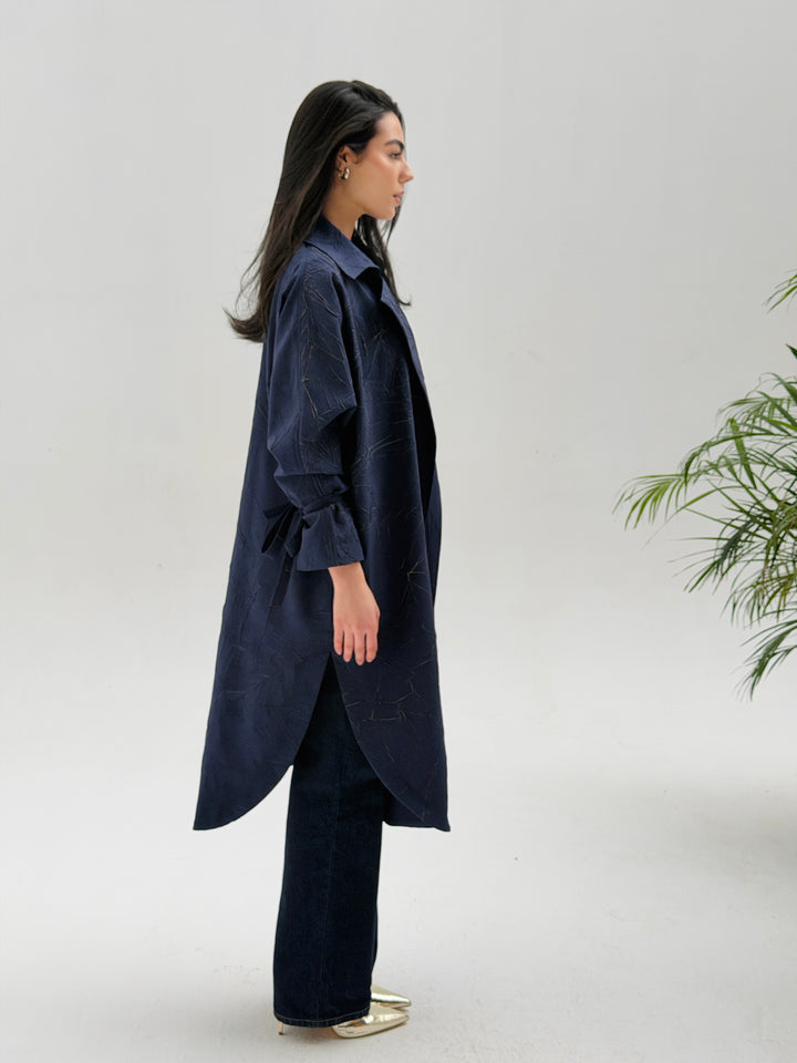 Yalina Long shirt - Dark blue