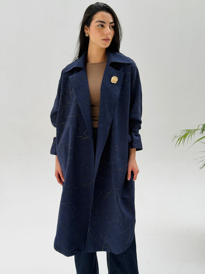 Yalina Long shirt - Dark blue