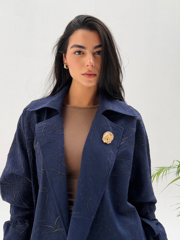 Yalina Long shirt - Dark blue