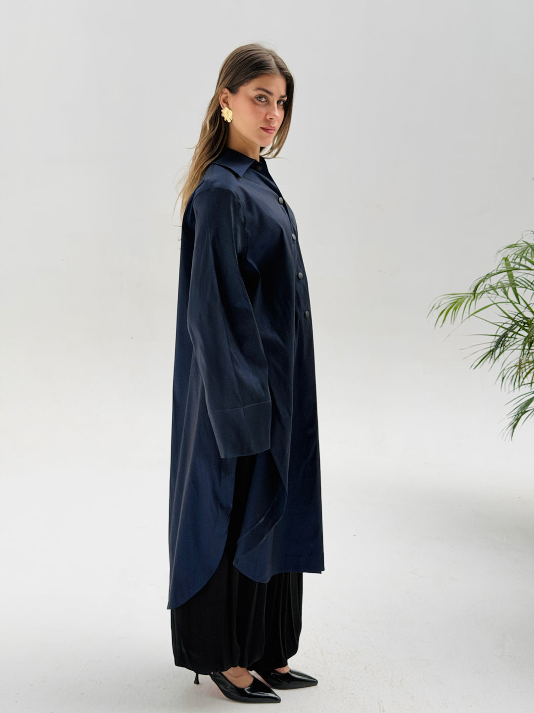 Nayla Shirt -Dark blue