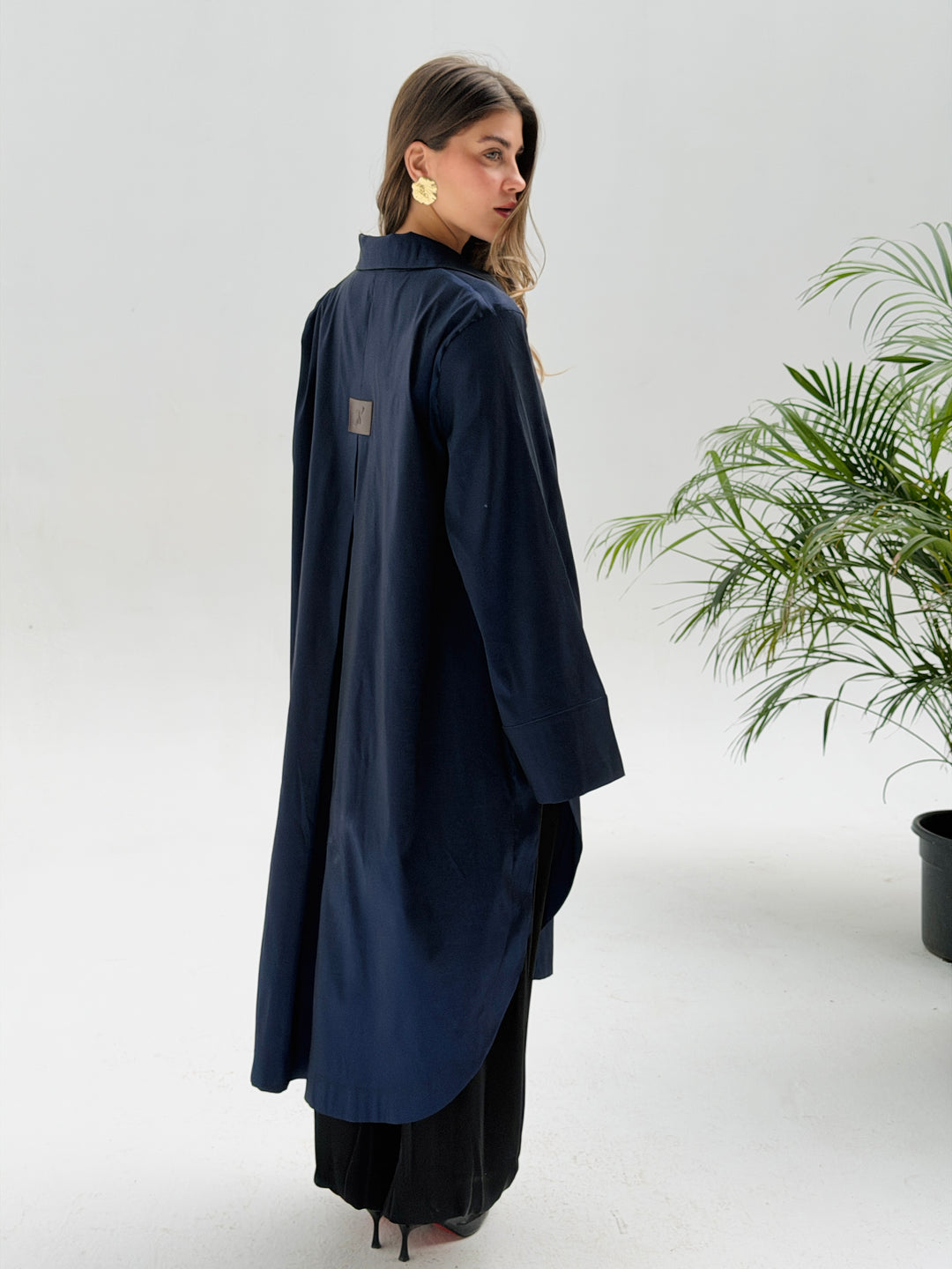 Nayla Shirt -Dark blue