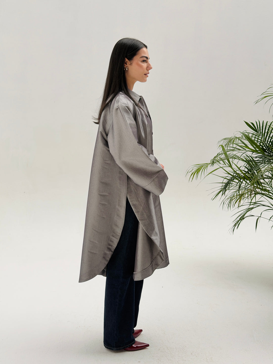 Nayla Shirt - Silver