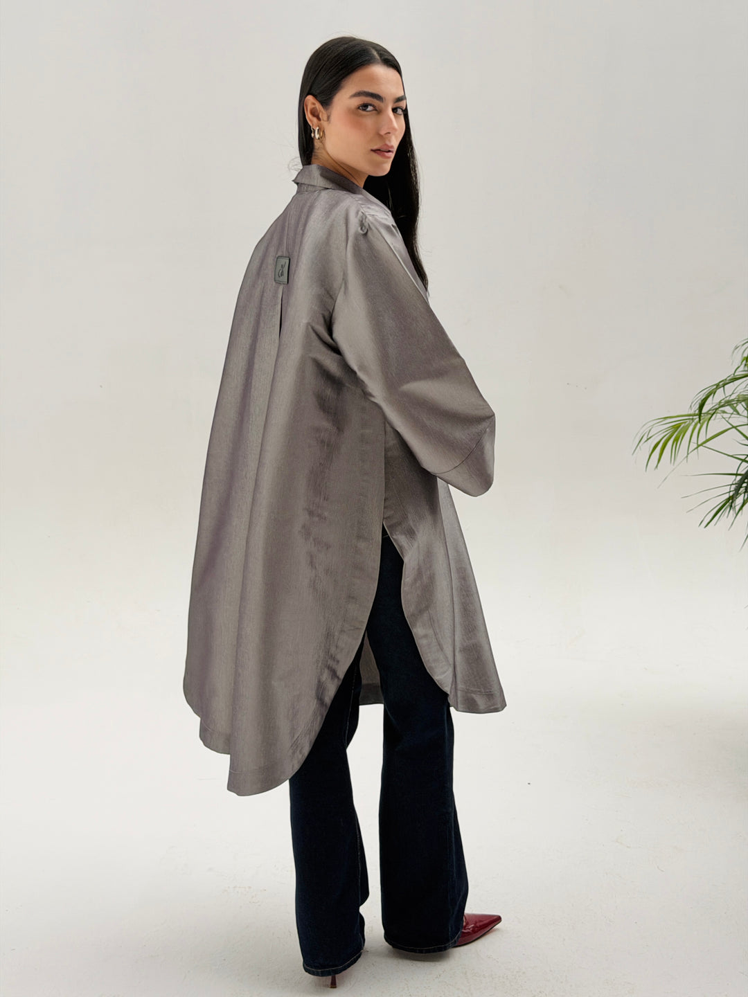 Nayla Shirt - Silver