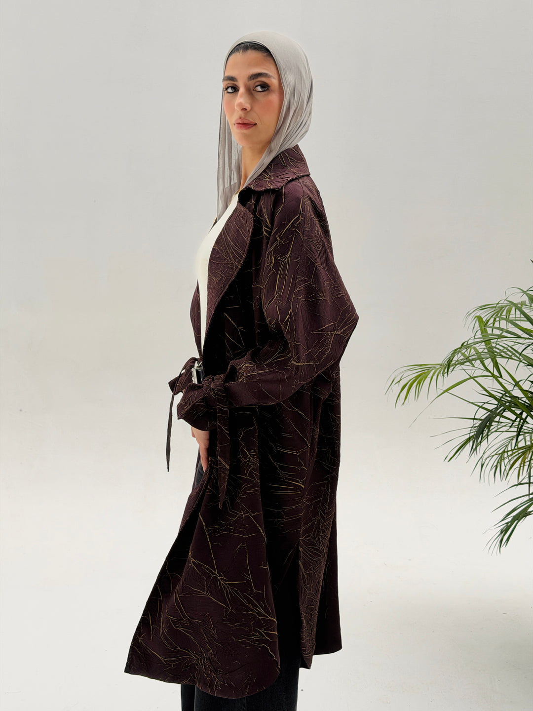 Yalina Long shirt - Burgundy