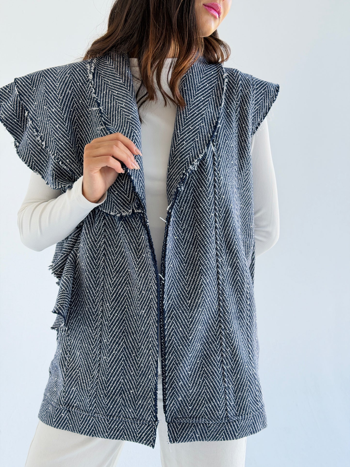 Dimond vest - blue