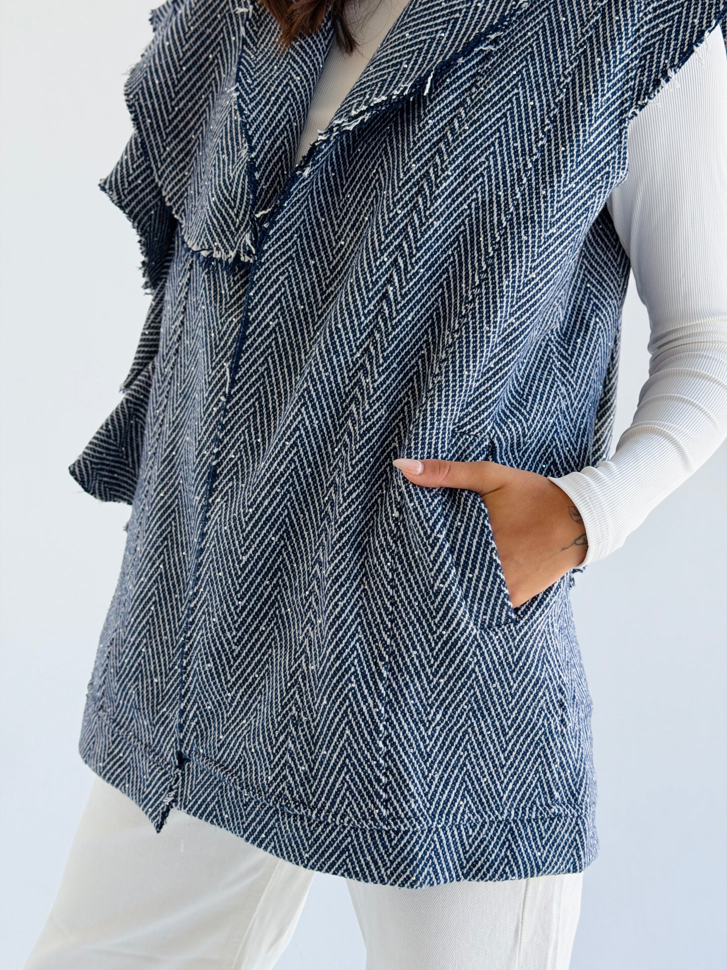 Dimond vest - blue