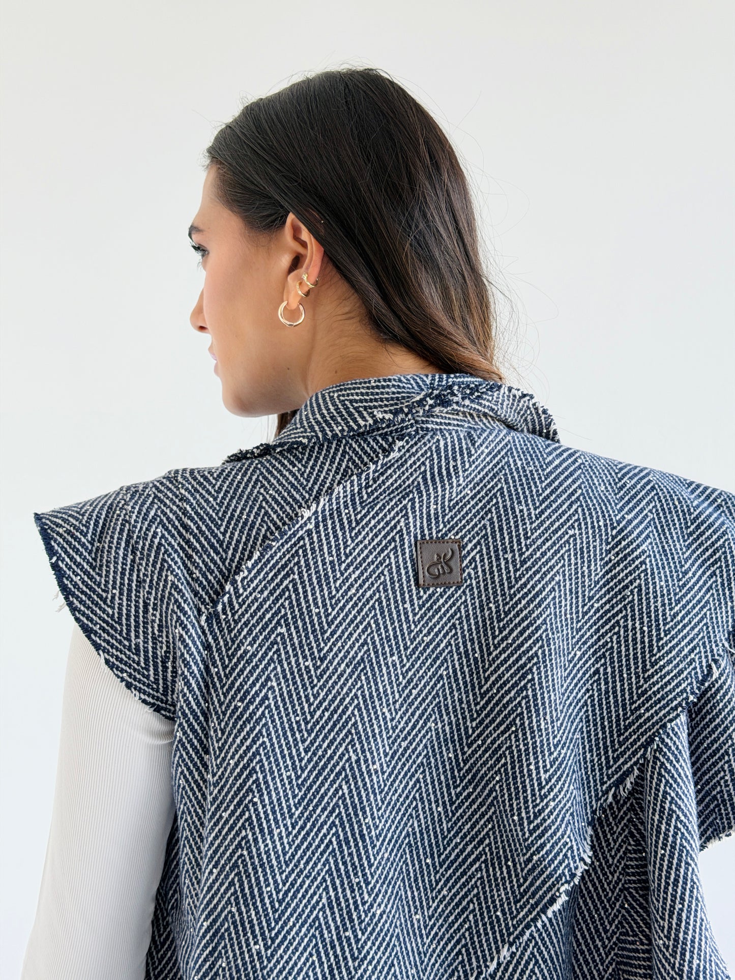 Dimond vest - blue
