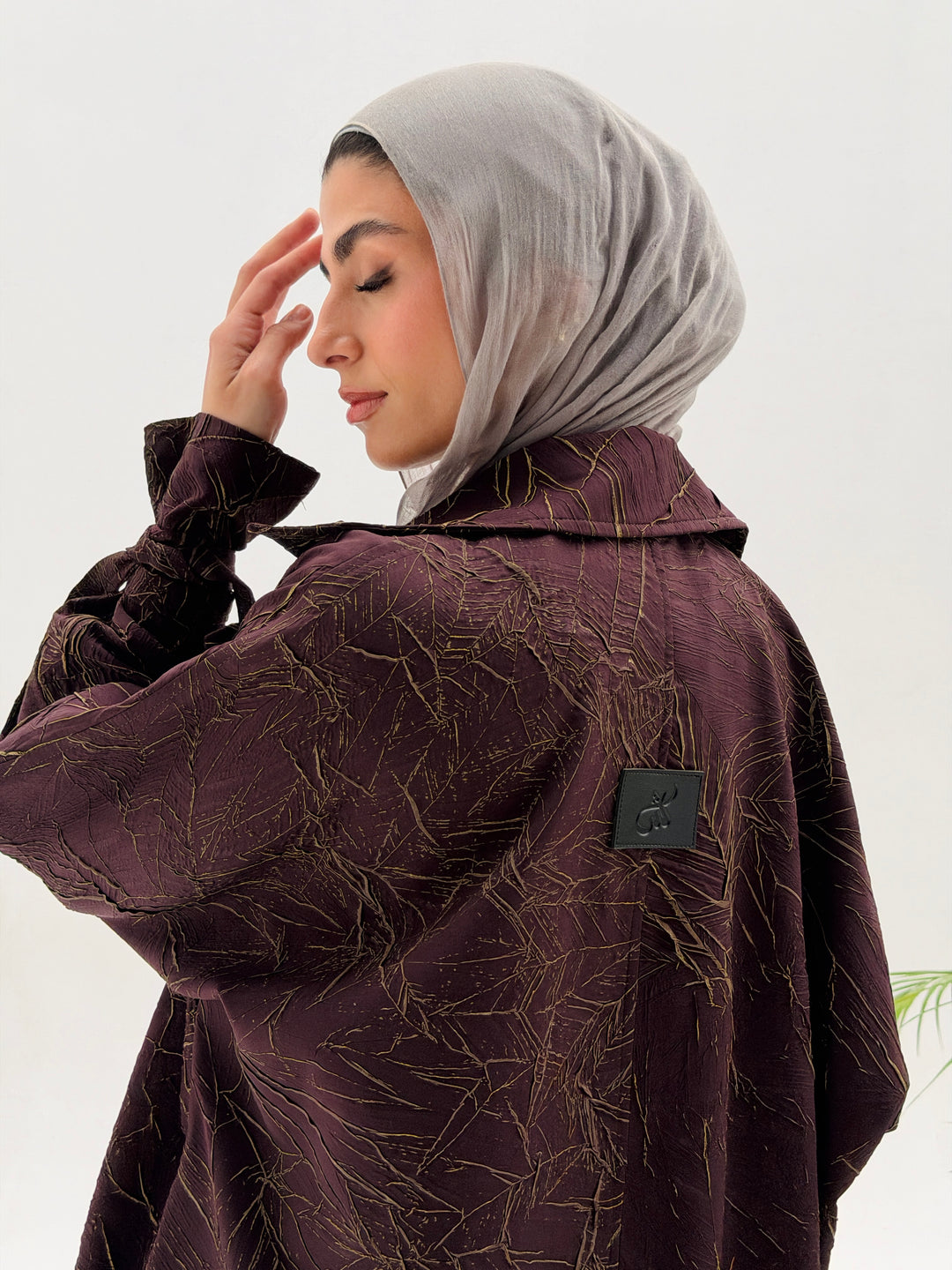 Yalina Long shirt - Burgundy