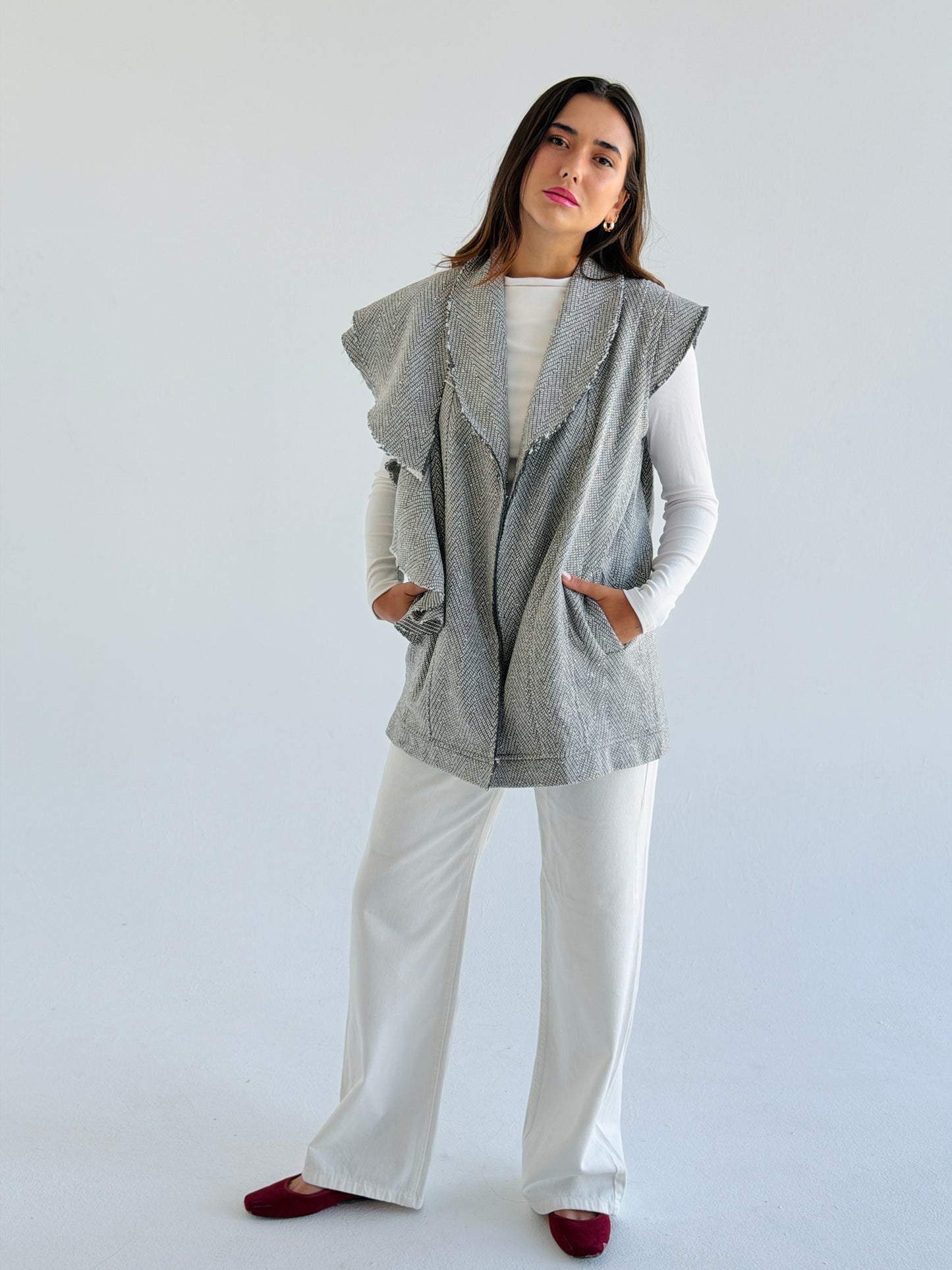 Dimond Vest - Gray
