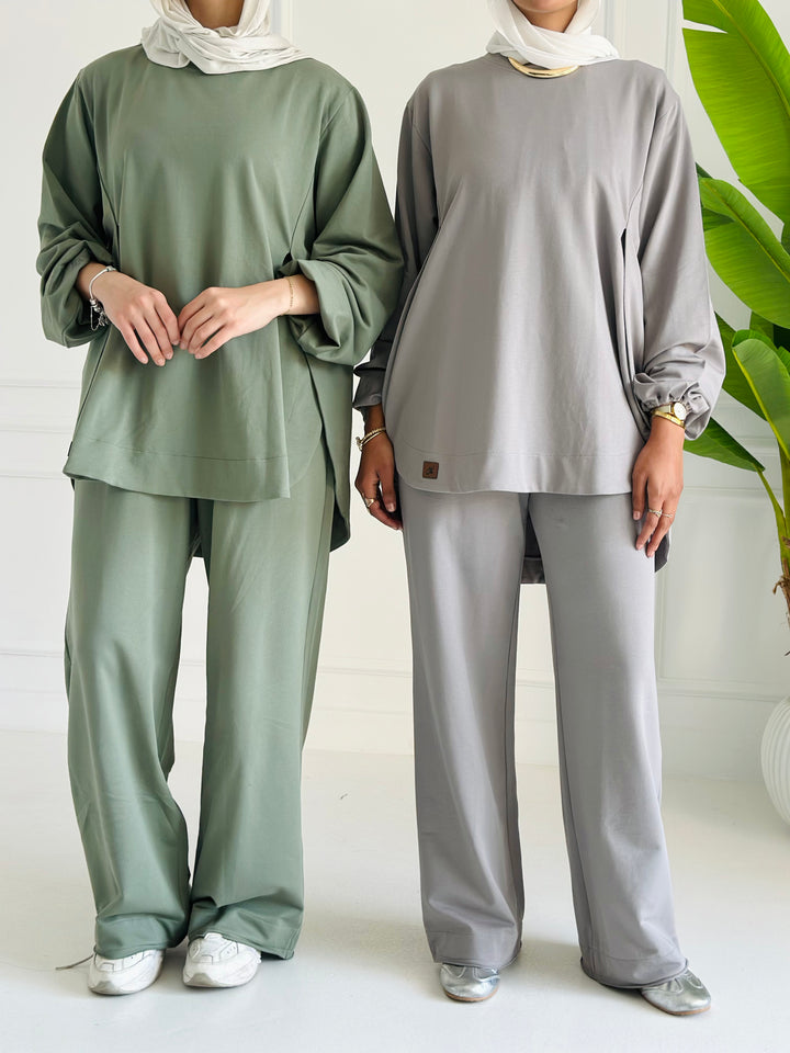 Curved summer set - mint