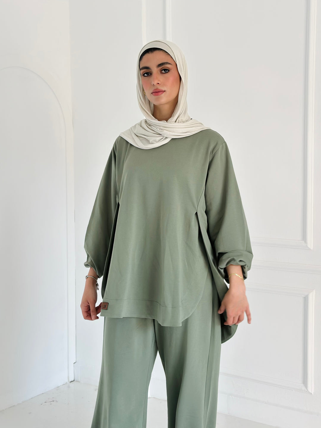 Curved summer set - mint