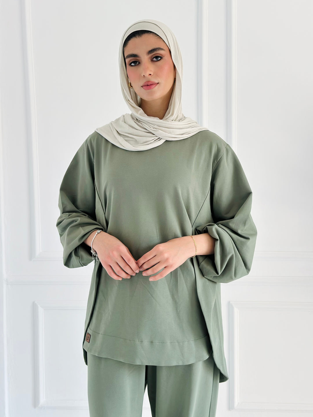 Curved summer set - mint