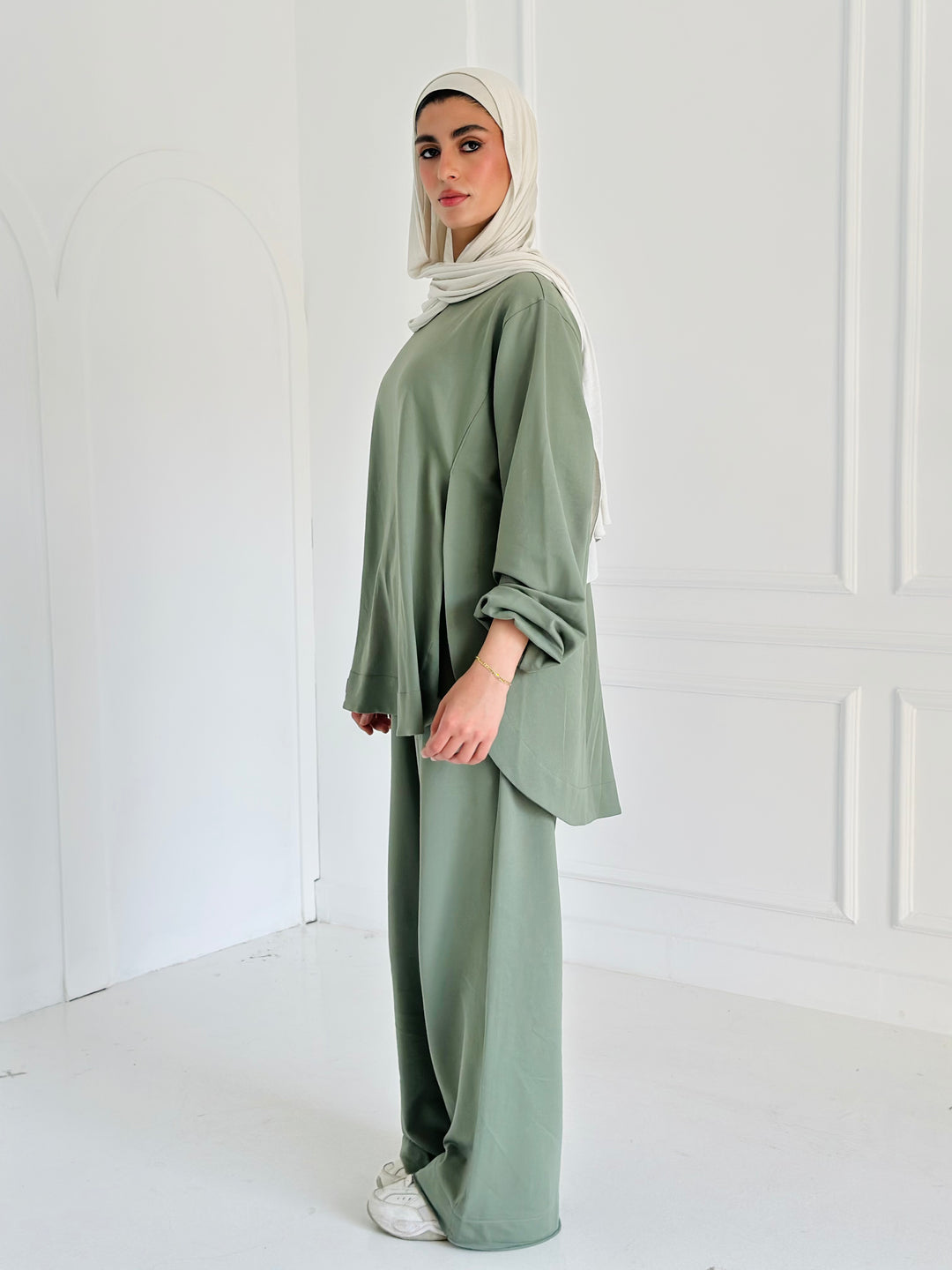 Curved summer set - mint