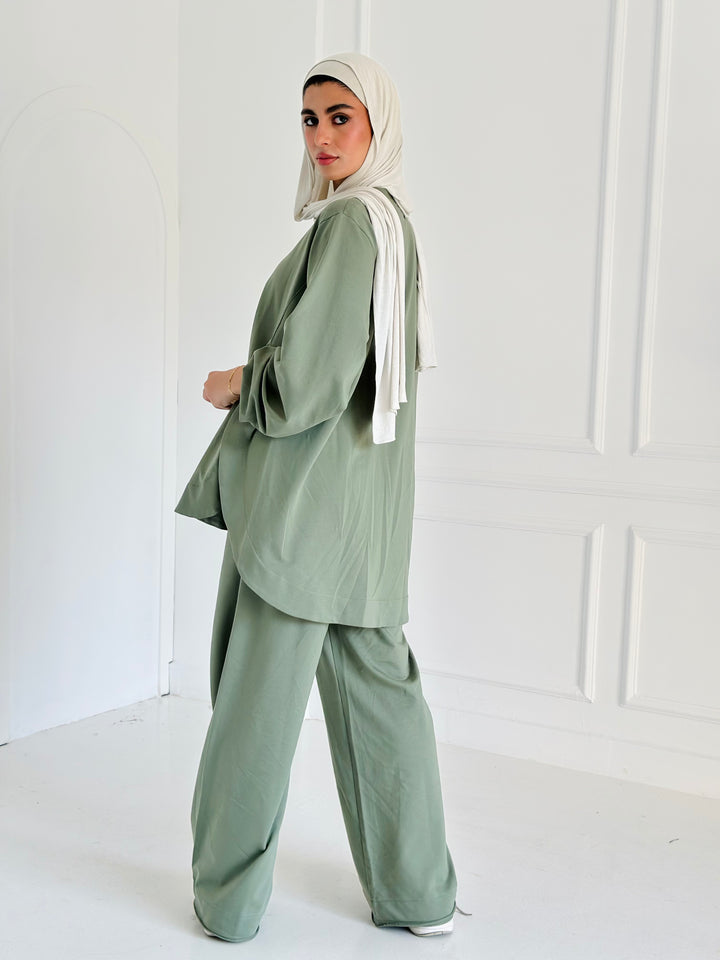 Curved summer set - mint