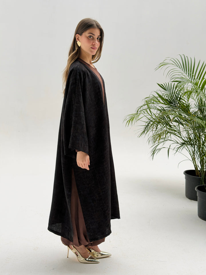 Organza kimono -olive