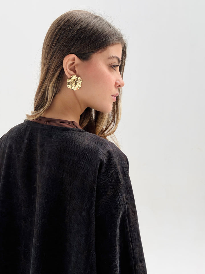 Organza kimono -olive