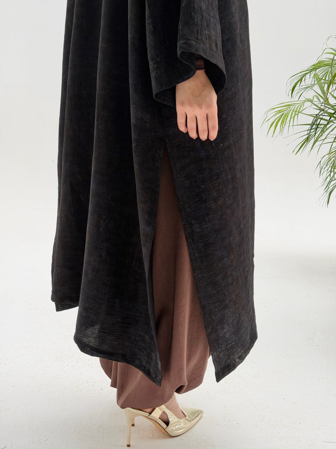 Organza kimono -olive