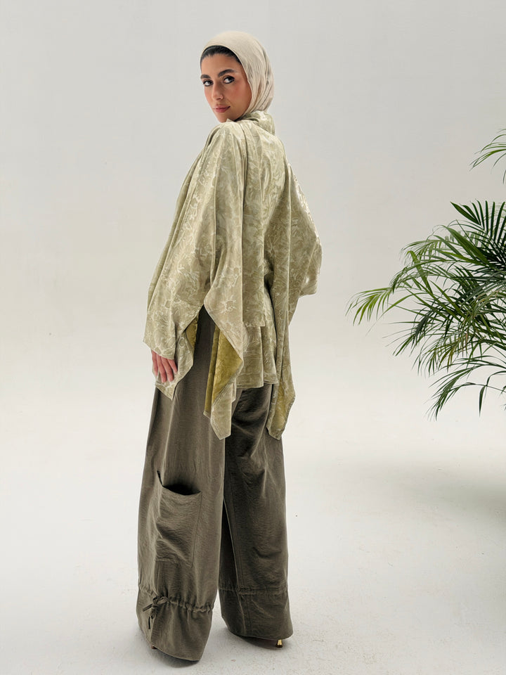 olive Sandwash Pants