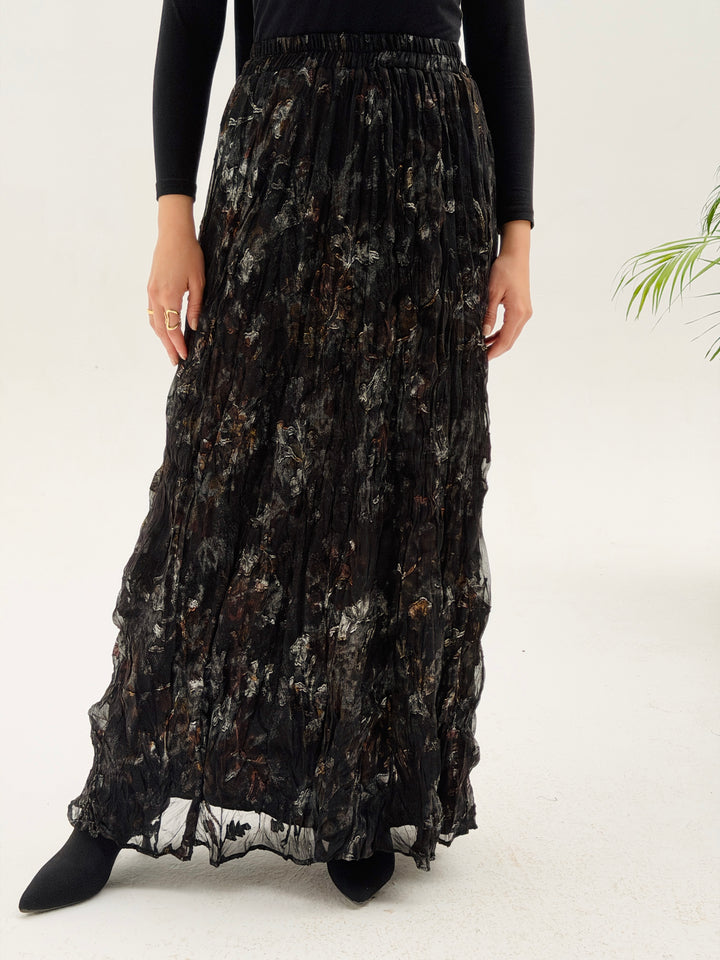 Elegant Chiffon Skirt