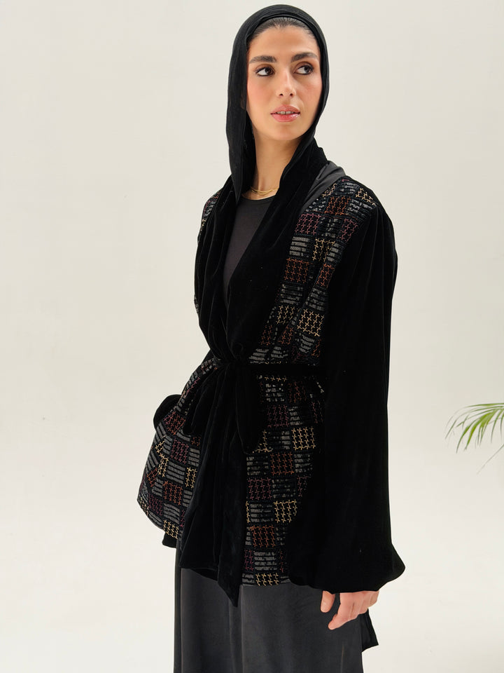 Noor embroidery top -Square