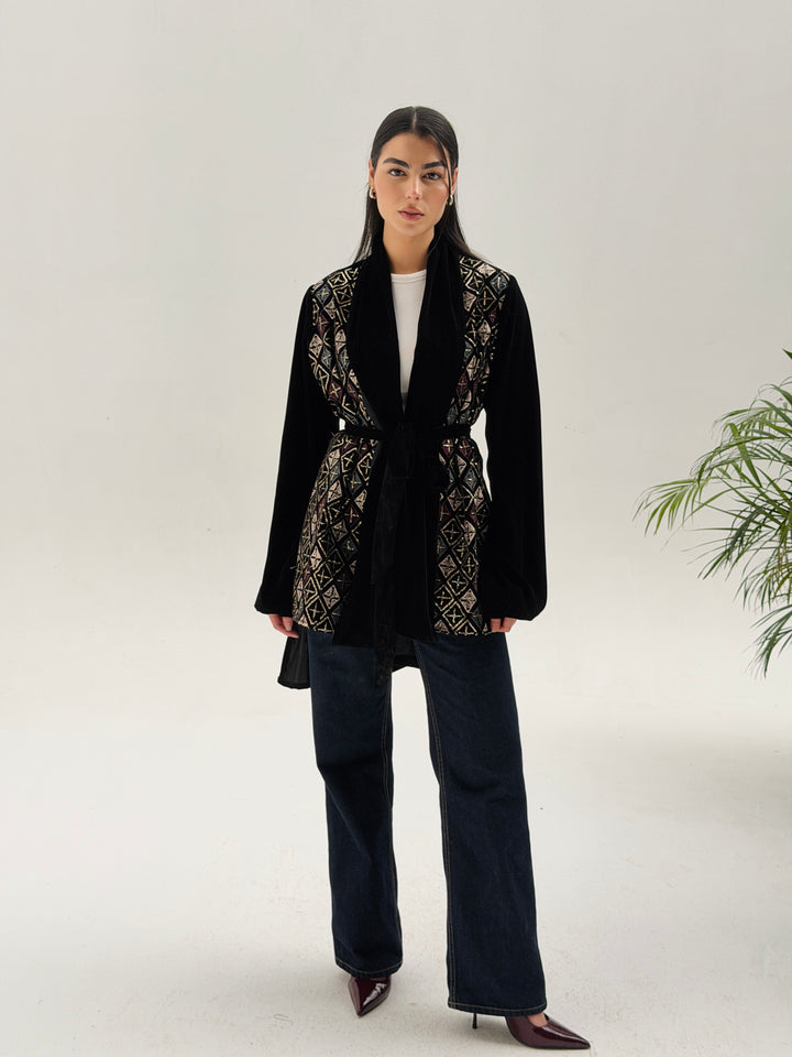 Noor embroidery top -Tringle