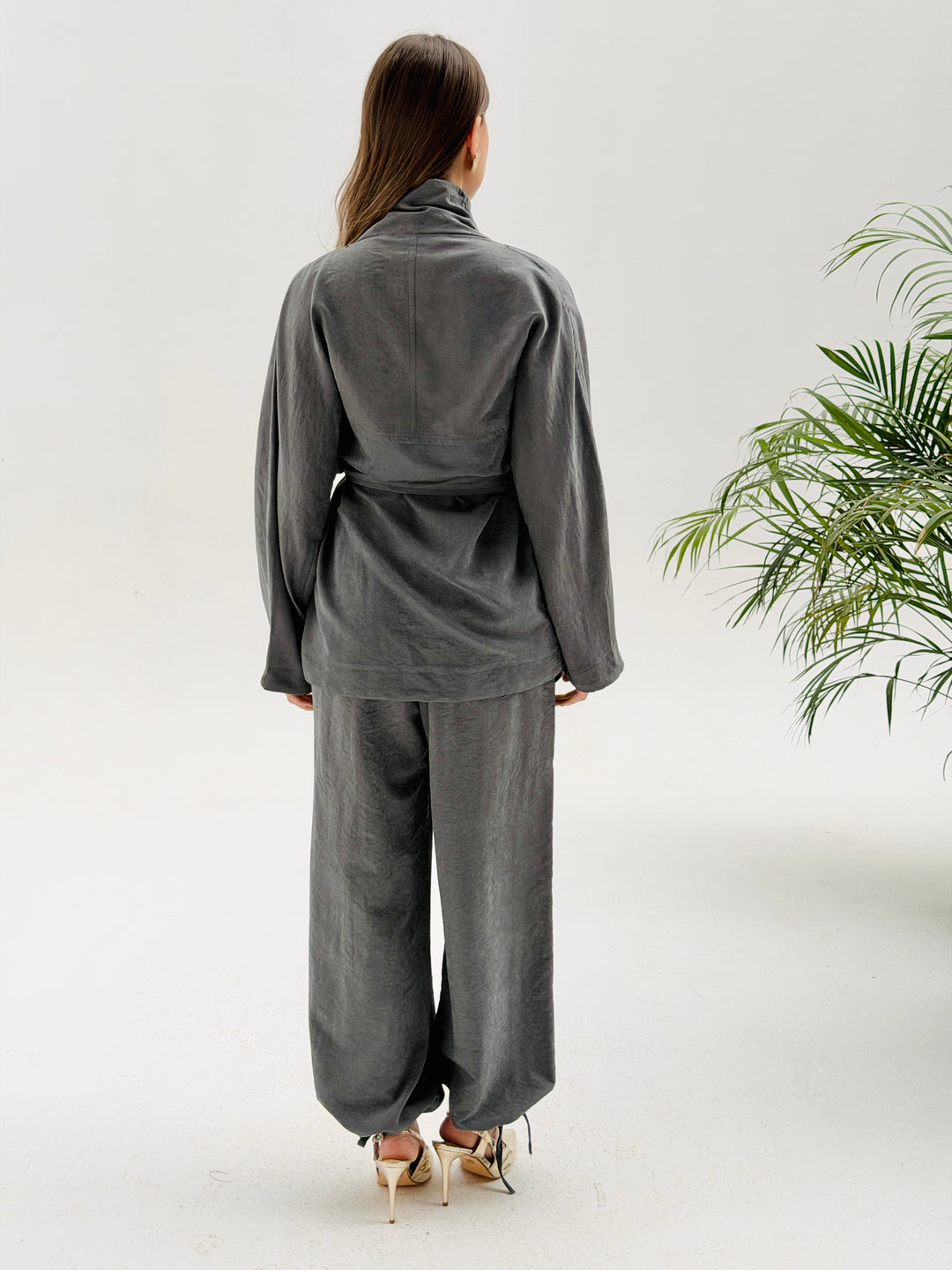 Dalida cross set -Gray