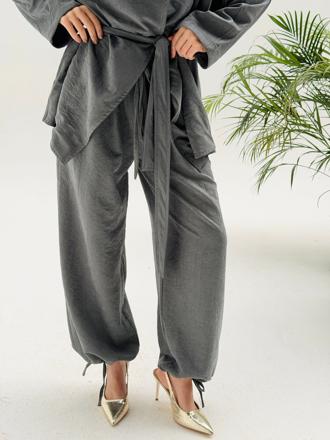 Dalida cross set -Gray