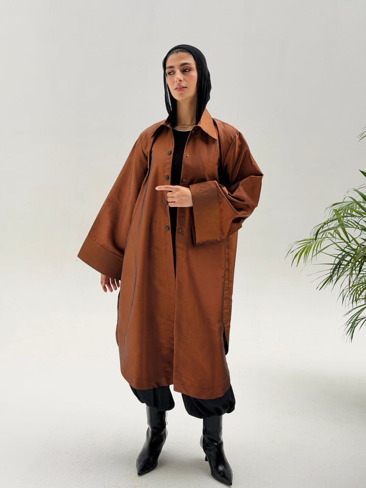 Nayla Shirt - metalic orange