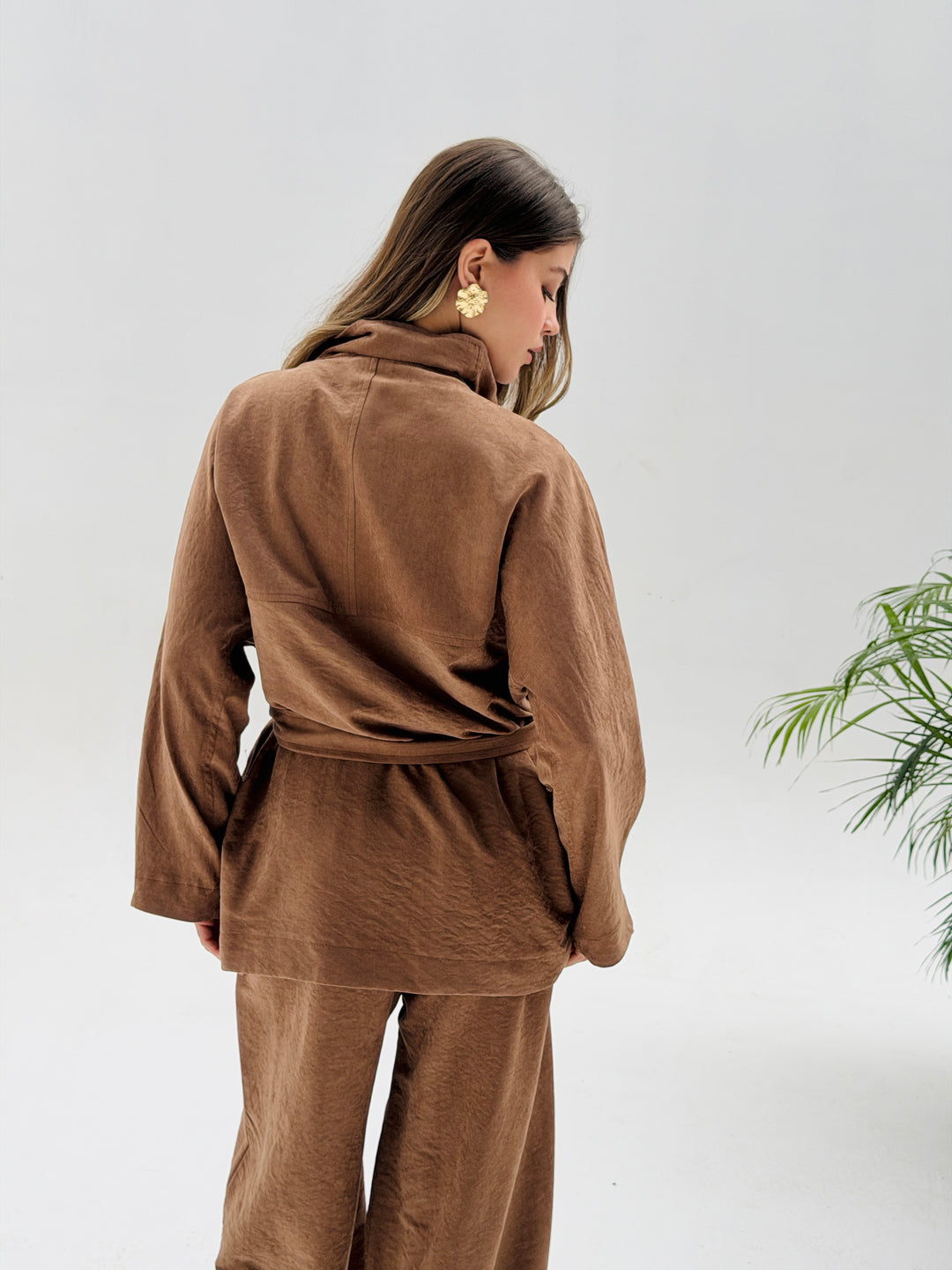 Dalida cross set - Camel