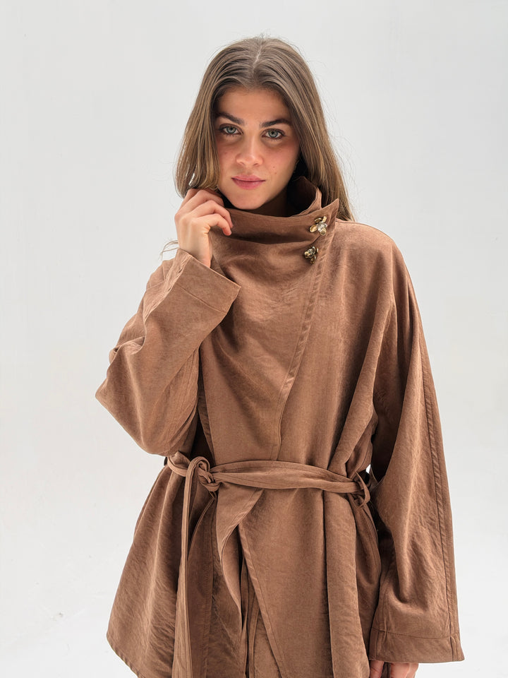 Dalida cross set - Camel