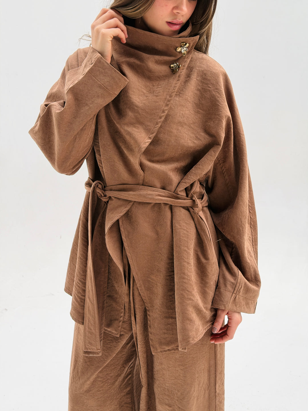 Dalida cross set - Camel