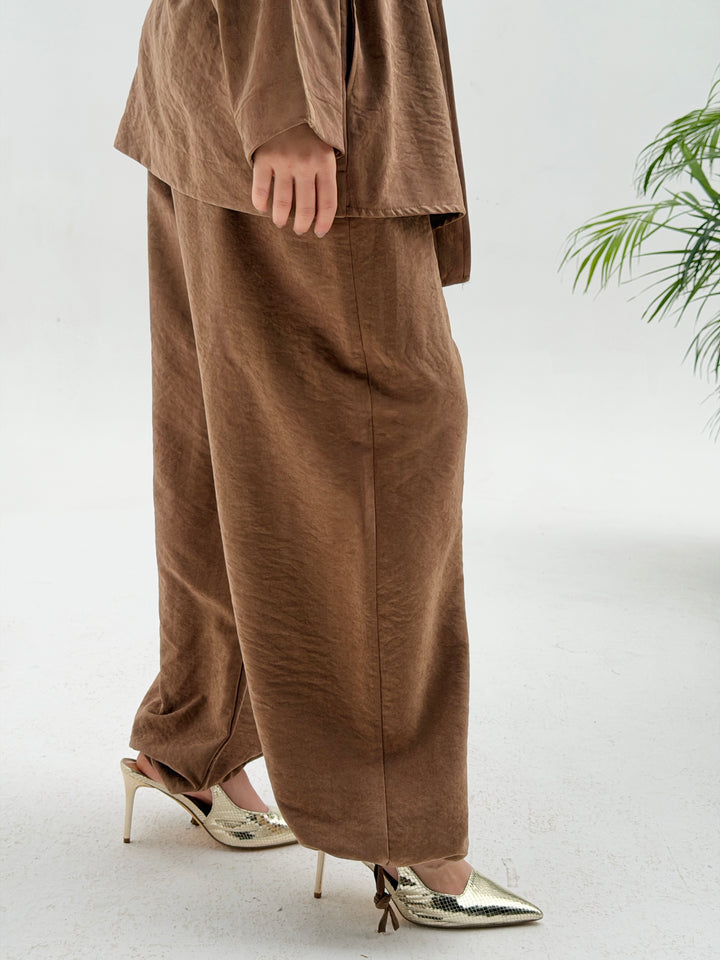 Dalida cross set - Camel